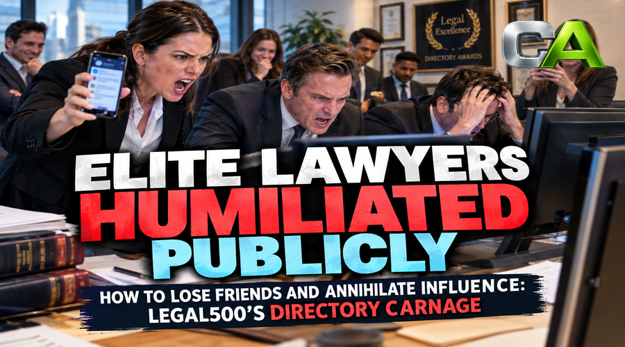 Legal500's Accidental Barrister Bloodbath: Rankings Go Rogue