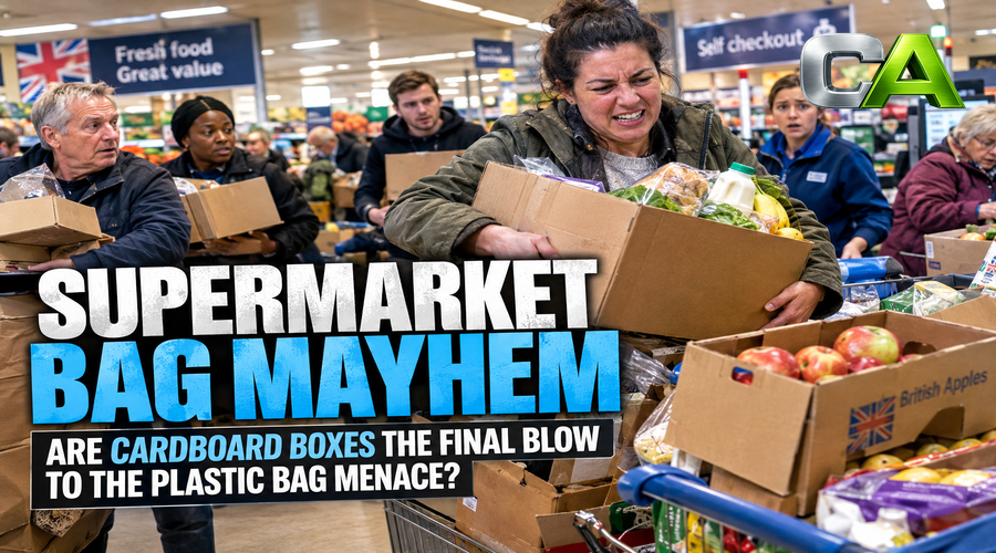 Britain’s Bag Tsunami: The Cardboard Box Rebellion