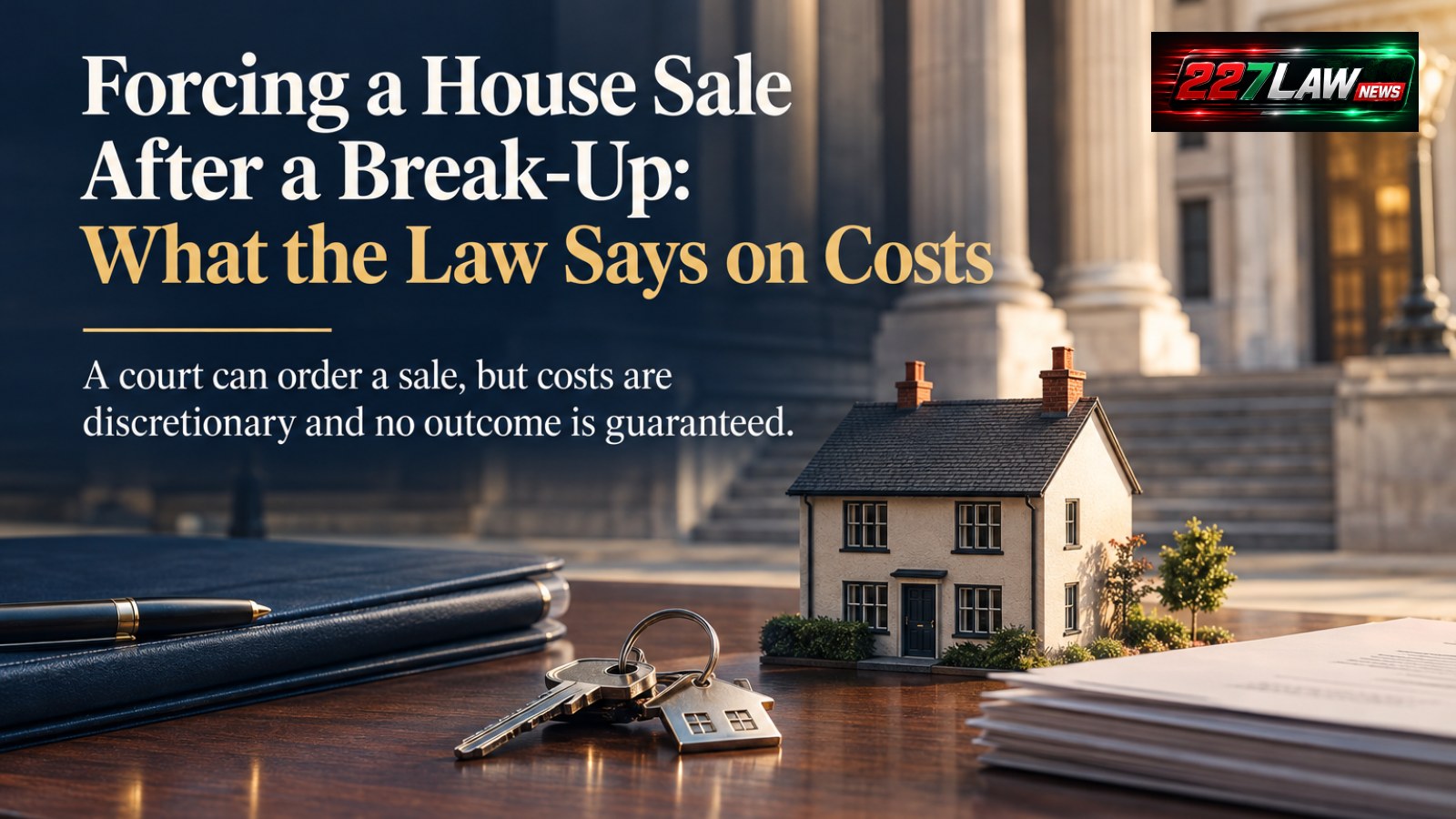 Forcing a House Sale After a Break-Up: What the Law Says on Costs